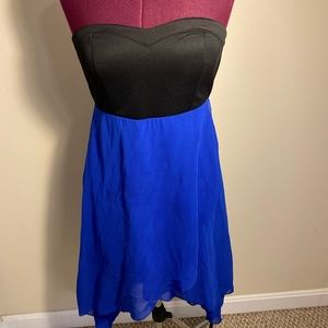 High low dress with open back